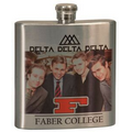 6 Oz. Full Color Printed Flask